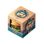 جعبه همبرگر شکل خاص