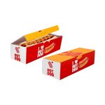 جعبه ساندویچ درب از بالا