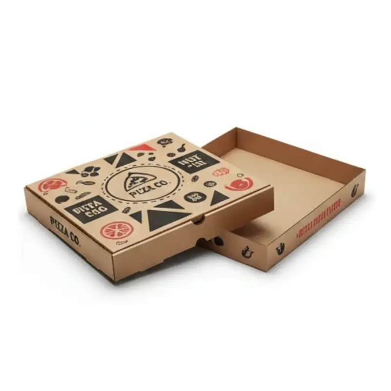 خرید و قیمت جعبه پیتزا دو تکه
