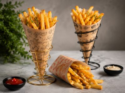 جعبه سیب زمینی قیفی